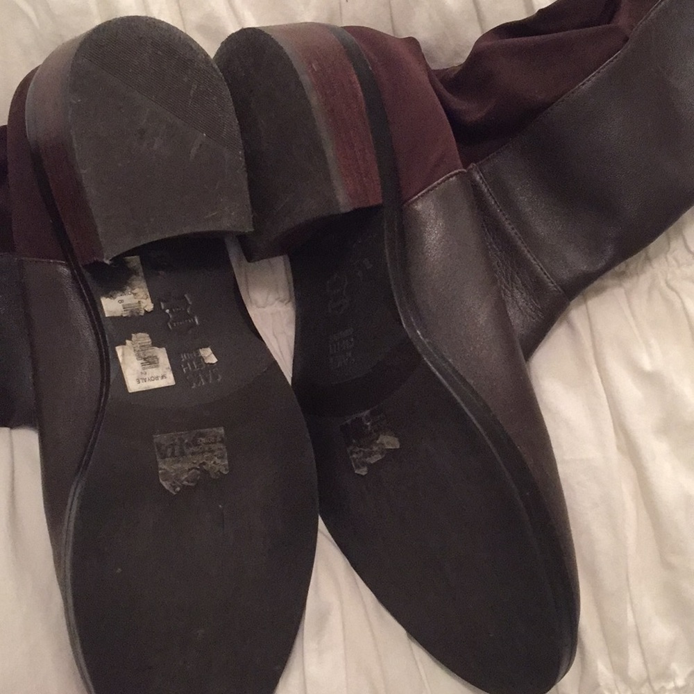 Saks brown leather boots - Picture 3 of 3